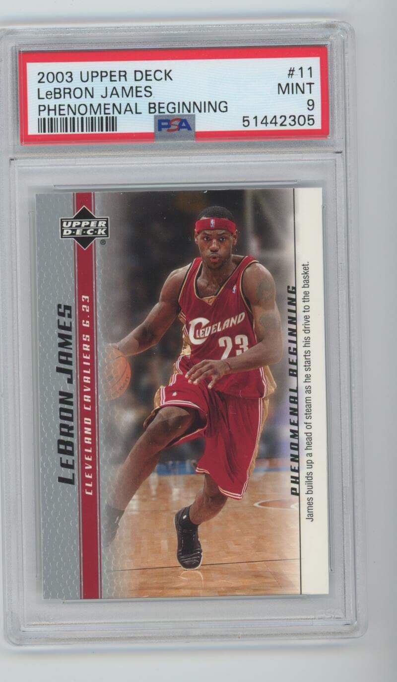 Amazon.com: 2003-04 Upper Deck Phenomenal Beginning #11 Lebron