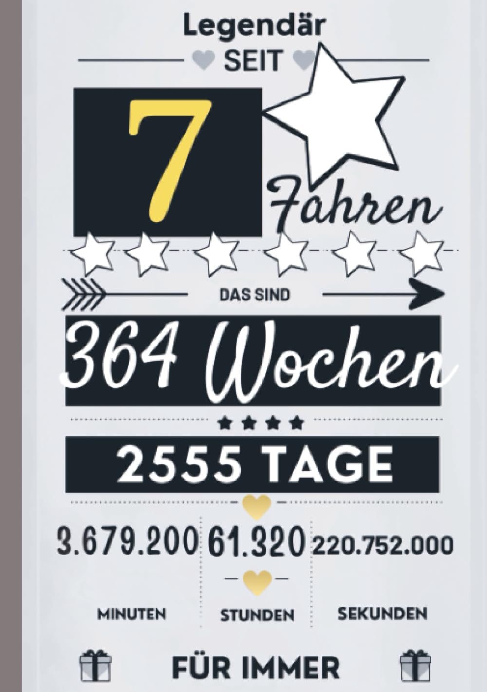 Notizbuch für Jungen 7 Jahre- Geburtstagsgeschenk für 7 jährige Jungen: Zum 7. Geburtstag. A5, liniert. Geeignet als Tagebuch, Kritzelbuch oder Workbook. 7. Geburtstag Jungen Geschenk Buch.