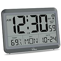 WallarGe Atomic Digital Alarm Clock