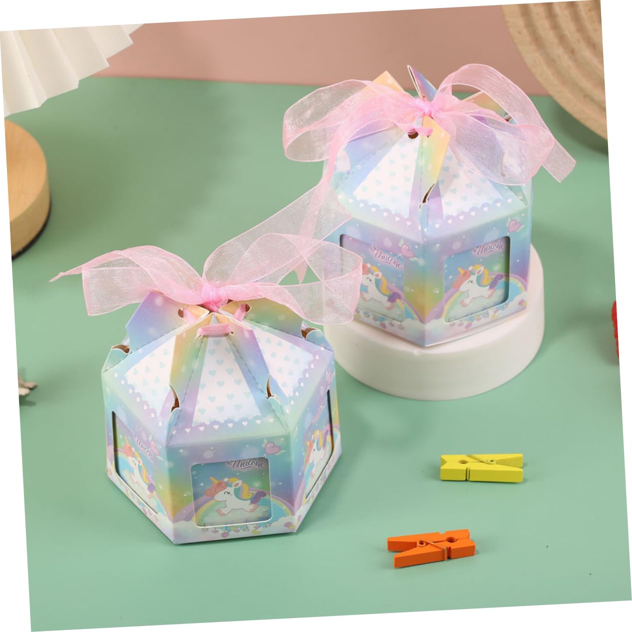 Scatole per Confetti 50 Pezzi in Carta, per Matrimonio