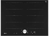 NEFF T67TTX4L0 N 90 Plaque à induction, vitrocéramique, autonome, 70 cm de large, Twist Pad, Flex Induction, Home Connect, Smart Hood Automatic, Encastrable, Noir - 1