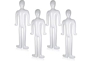 Lenwen 4 Pcs 70" Halloween Inflatable Body Mannequin Full Size Inflatable Body...