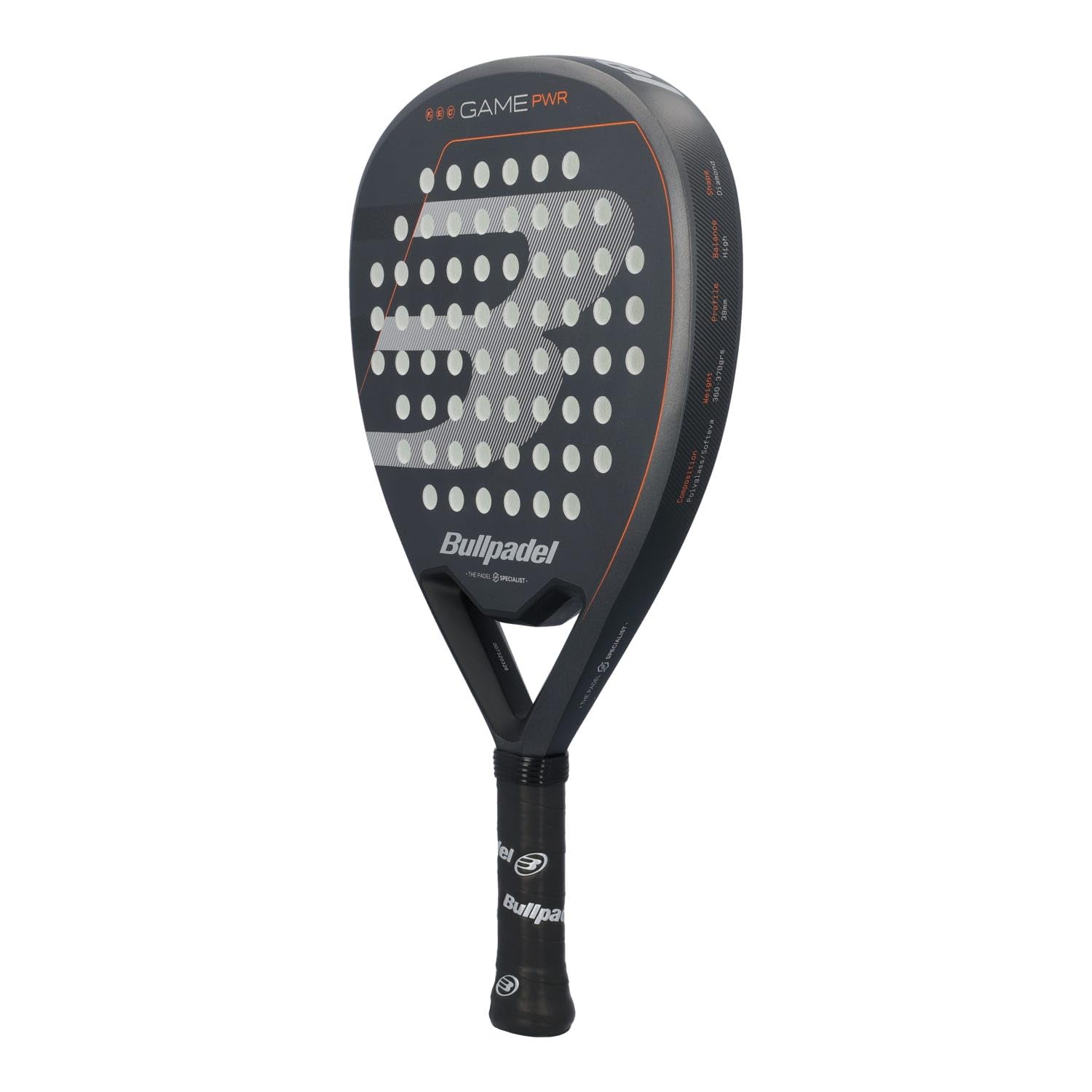 Bullpadel Game PWR Szary
