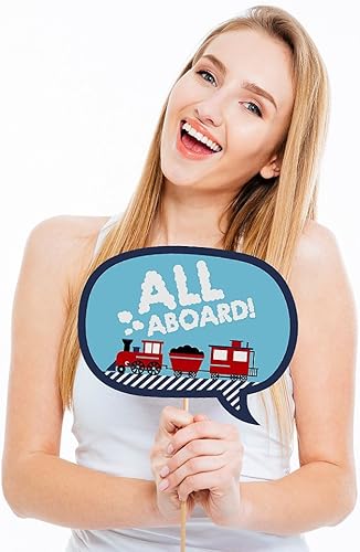 Miniatura 3 de Big Dot of Happiness Kit de accesorios para cabina de fotos de baby shower, 20 unidades