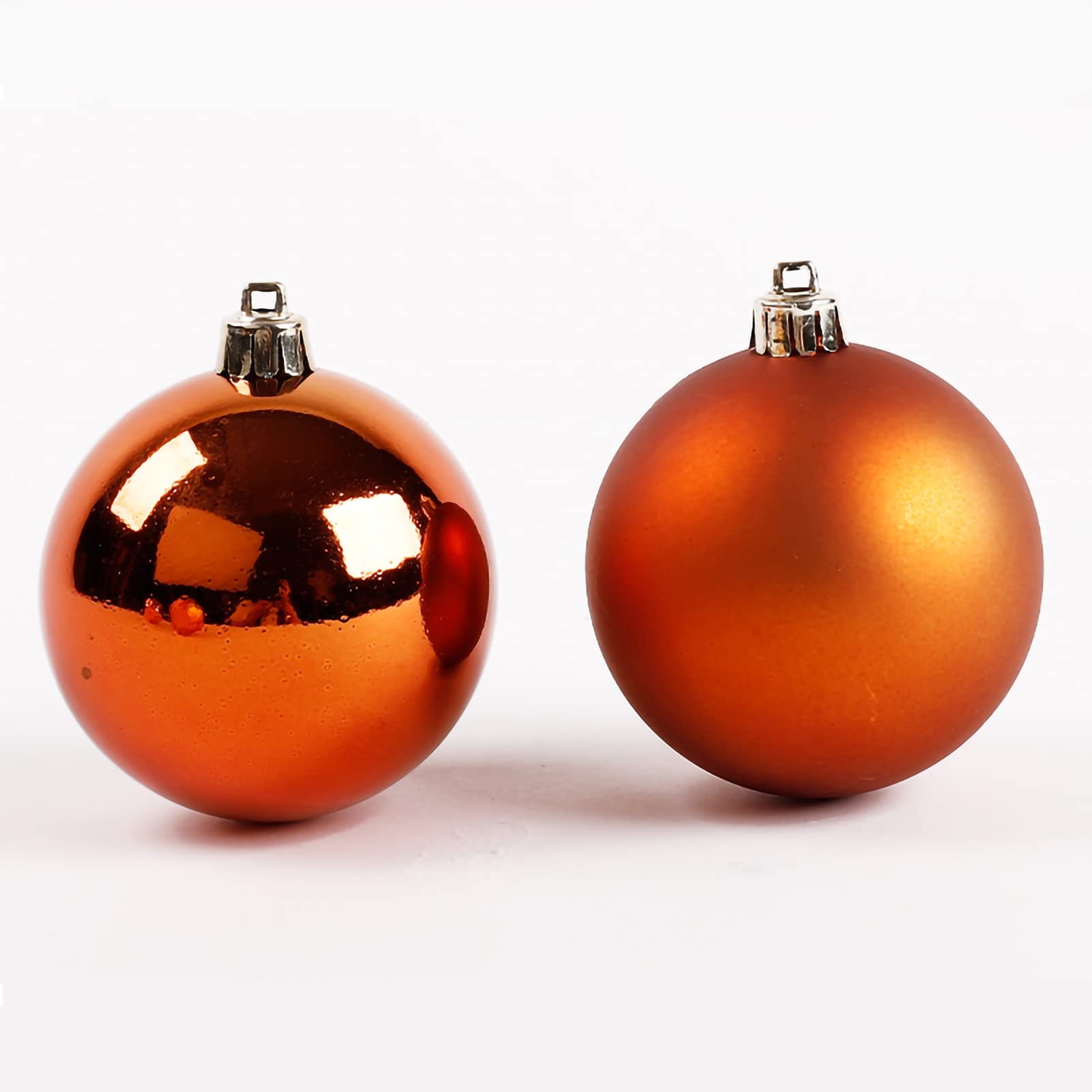 Baumschmuck Bruchproof Weihnachtskugelschmuck Weihnachtsdekorationen for Weihnachtsbaumkugeln Urlaub Hochzeitsfest Dekoration, 1 2 stücke Weihnachtskugeln(C)