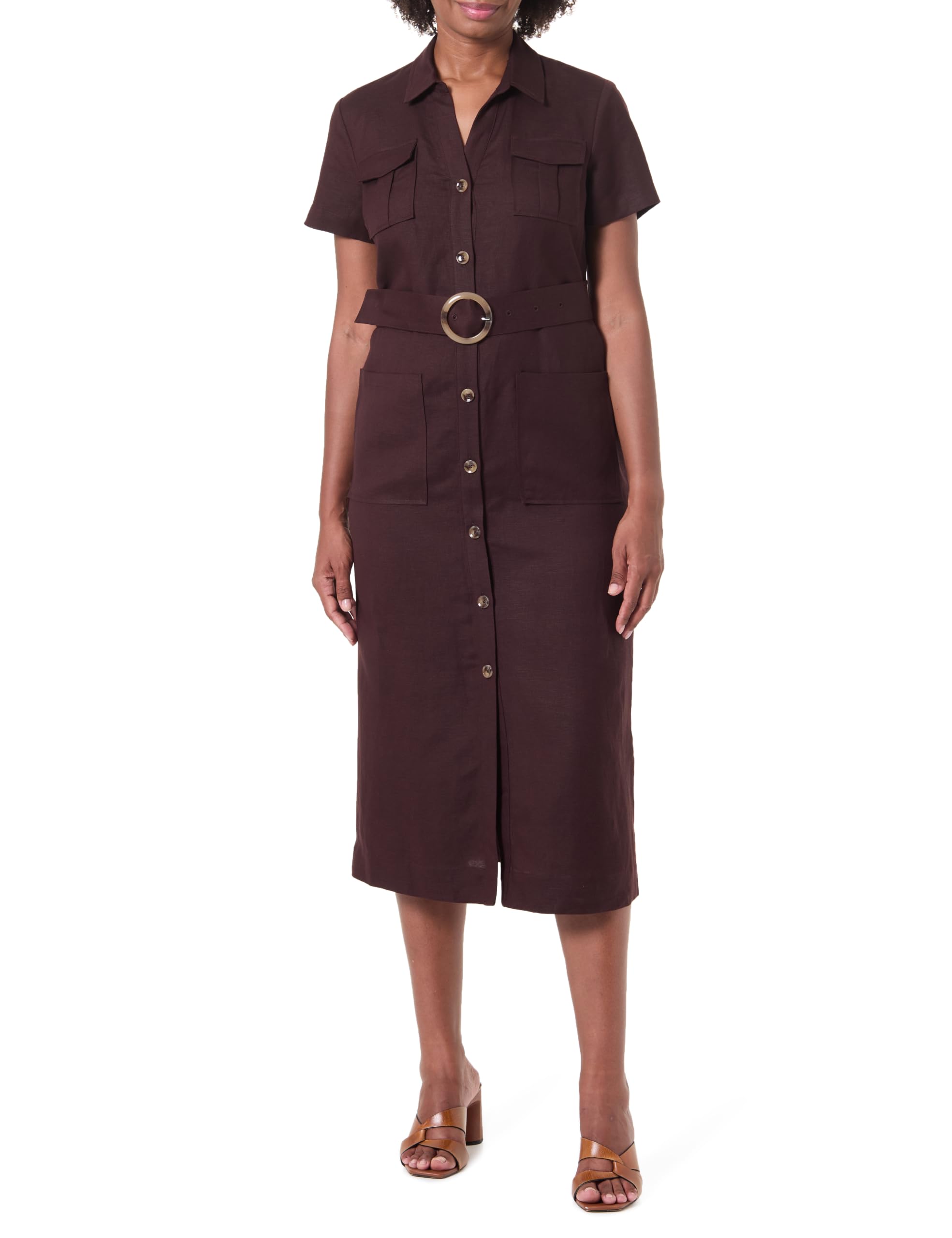 Caroll 251r-rlaurine Robe Femme