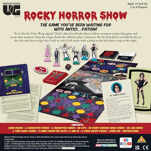 Rocky Horror Show Party Game para mayores de 12 años miniatura 4