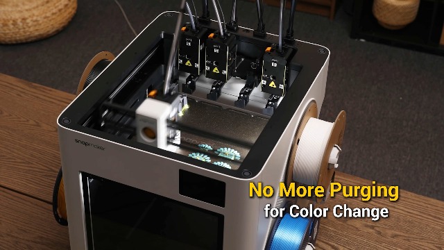 Snapmaker U1 3D Printer,4-Toolhead with 5s Toolchanger,Multi-Color
