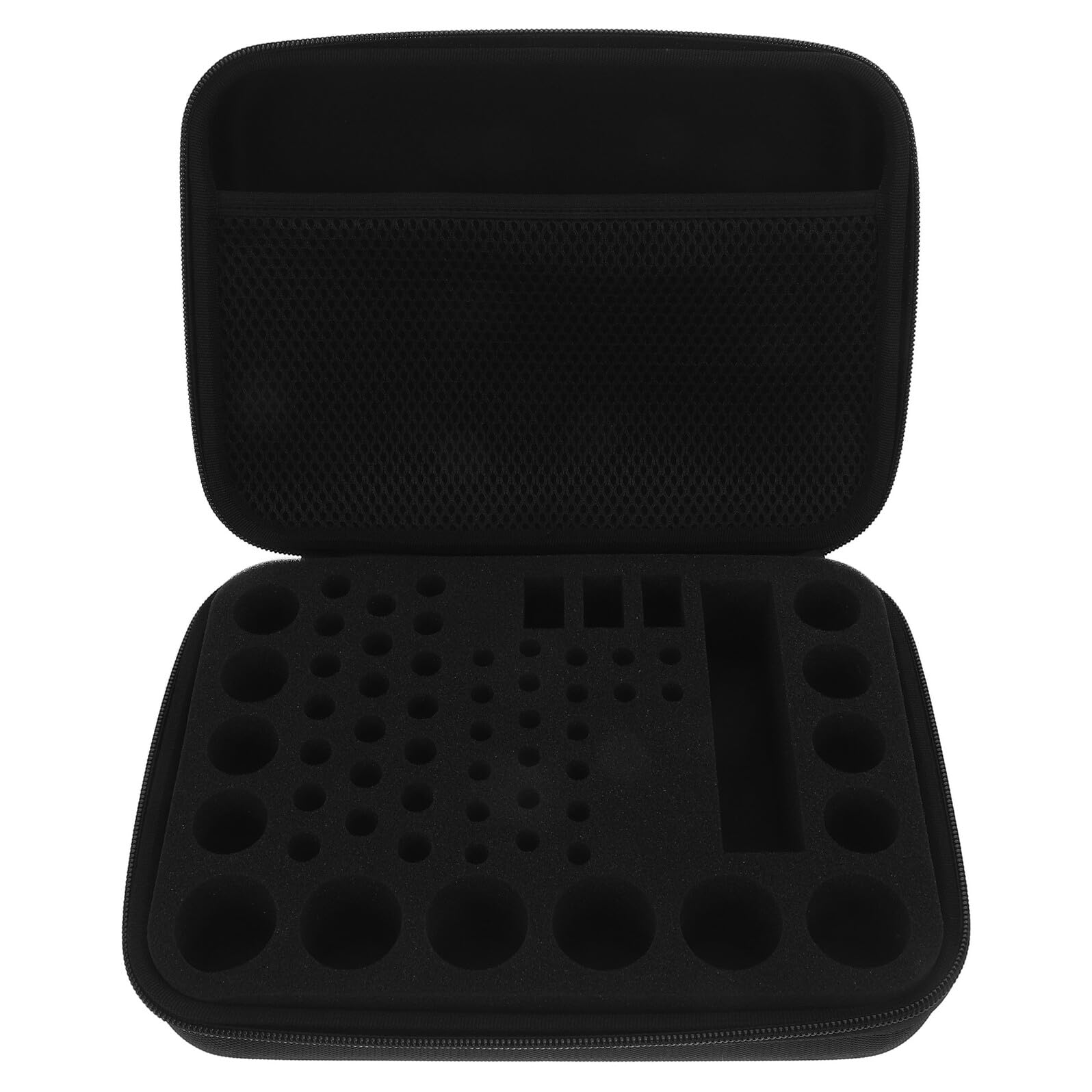 Batteriehalterbox Tragbar aus Kunststoff Aufbewahrungsbox für Aa und Aaa Batterien Kleiner Organizer mit Deckel für Haushaltsbatterien