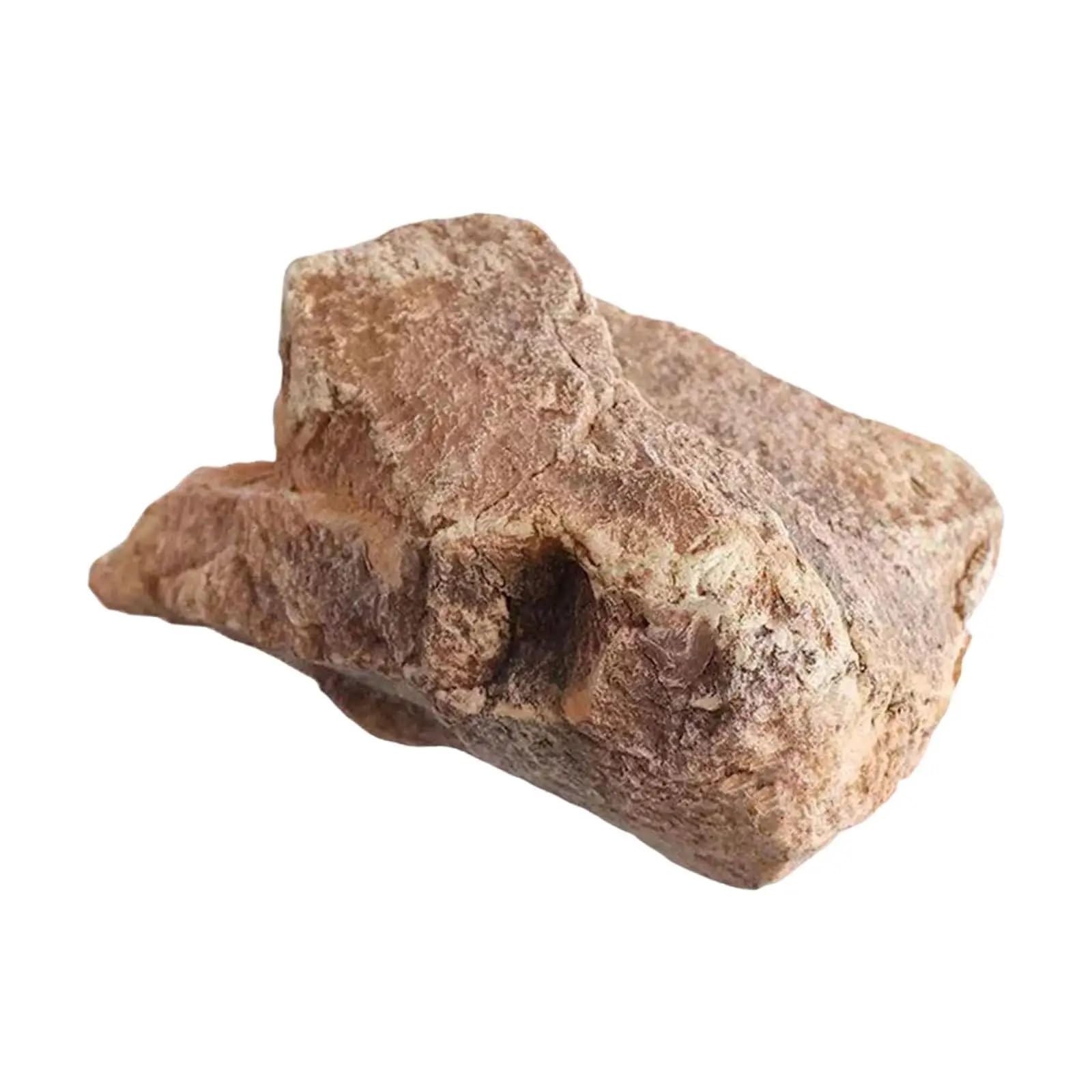 SPPEOUKJ Artificial Landscape Rock Lightweight Simulation Stone For Community Courtyard(Yellow 33x23cm)