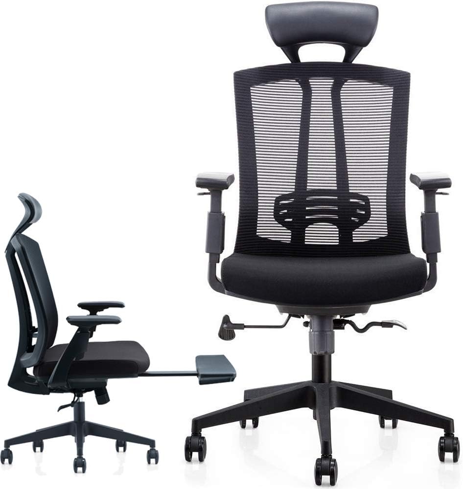 CUBOC High Back Mesh Executive Office Chair, Heavy Duty