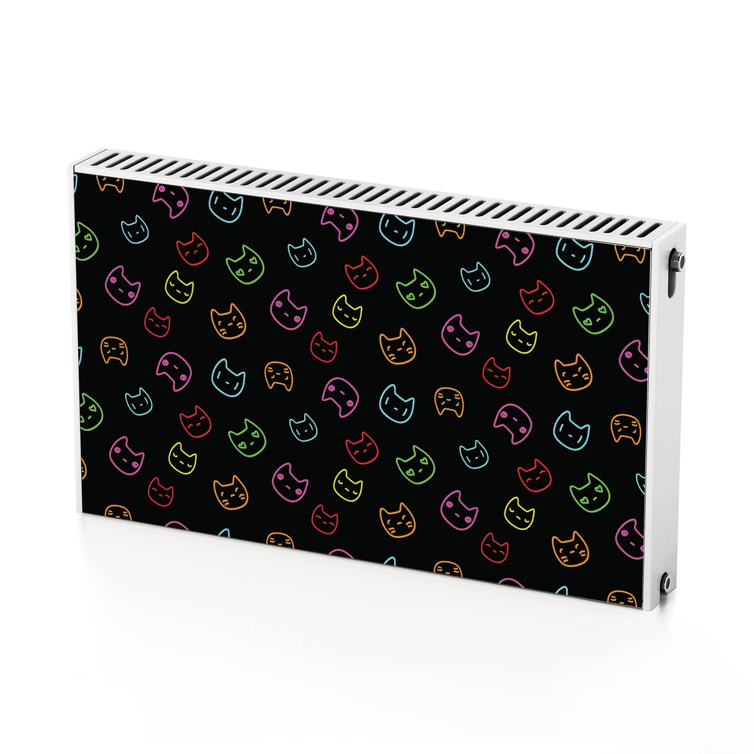 Tapis magnétique pour radiateur 100x60 cm décor Chats néon Coloray