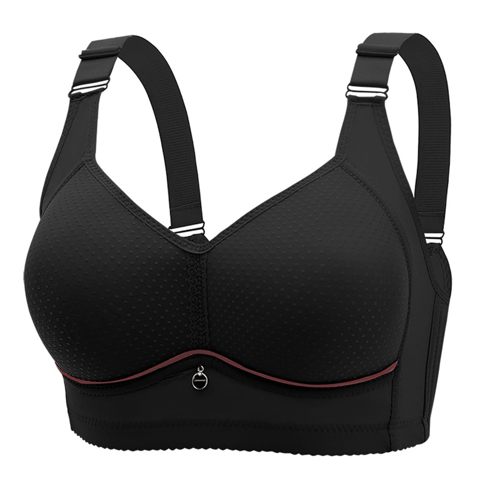 Womens No Underwire Full Coverage Everyday Bra Soft Support Convenient Sports Daily Bra