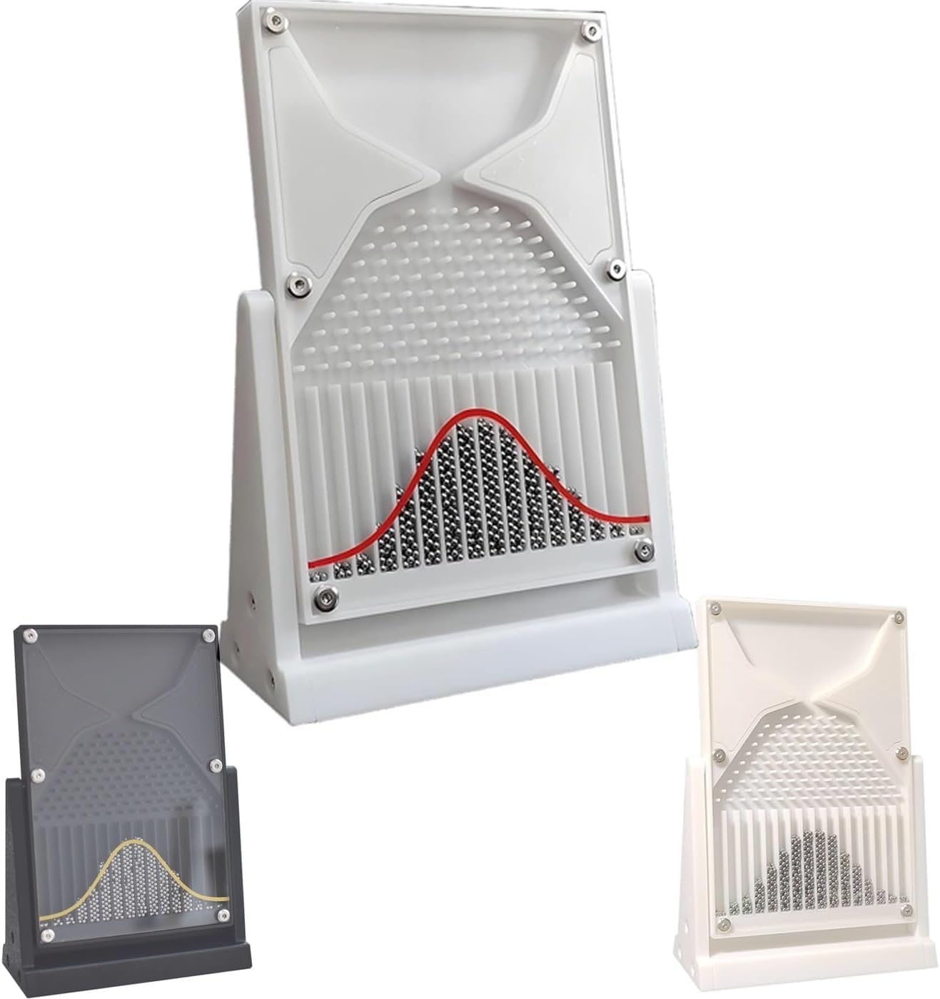 Tablero de Galton modelo matemático de distribución normal para laboratorio de física White-a 7