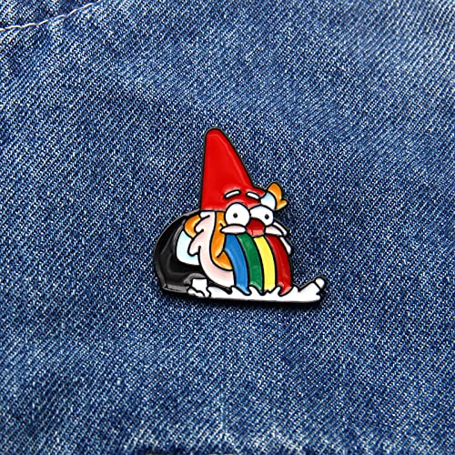 Image of Cute Enamel Pins Cartoon Lapel Pin Brooch Badge for Backpack Jackets Funny Tiger Pins for Gift Anime Enamel Pin for Clothing Hat Decoration