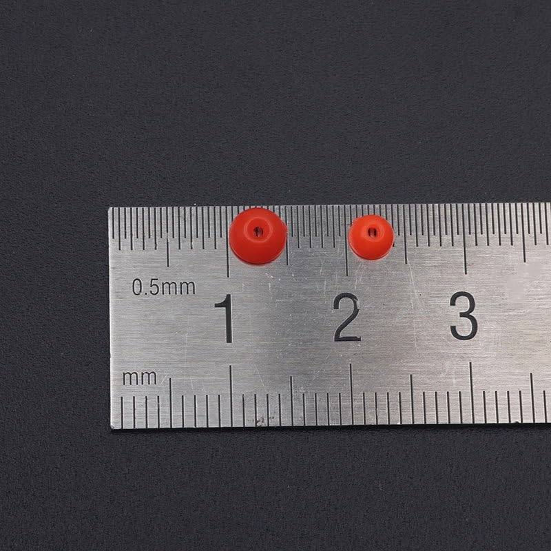 100 piezas stop beads 3mm/4mm para pesca en roca miniatura 2