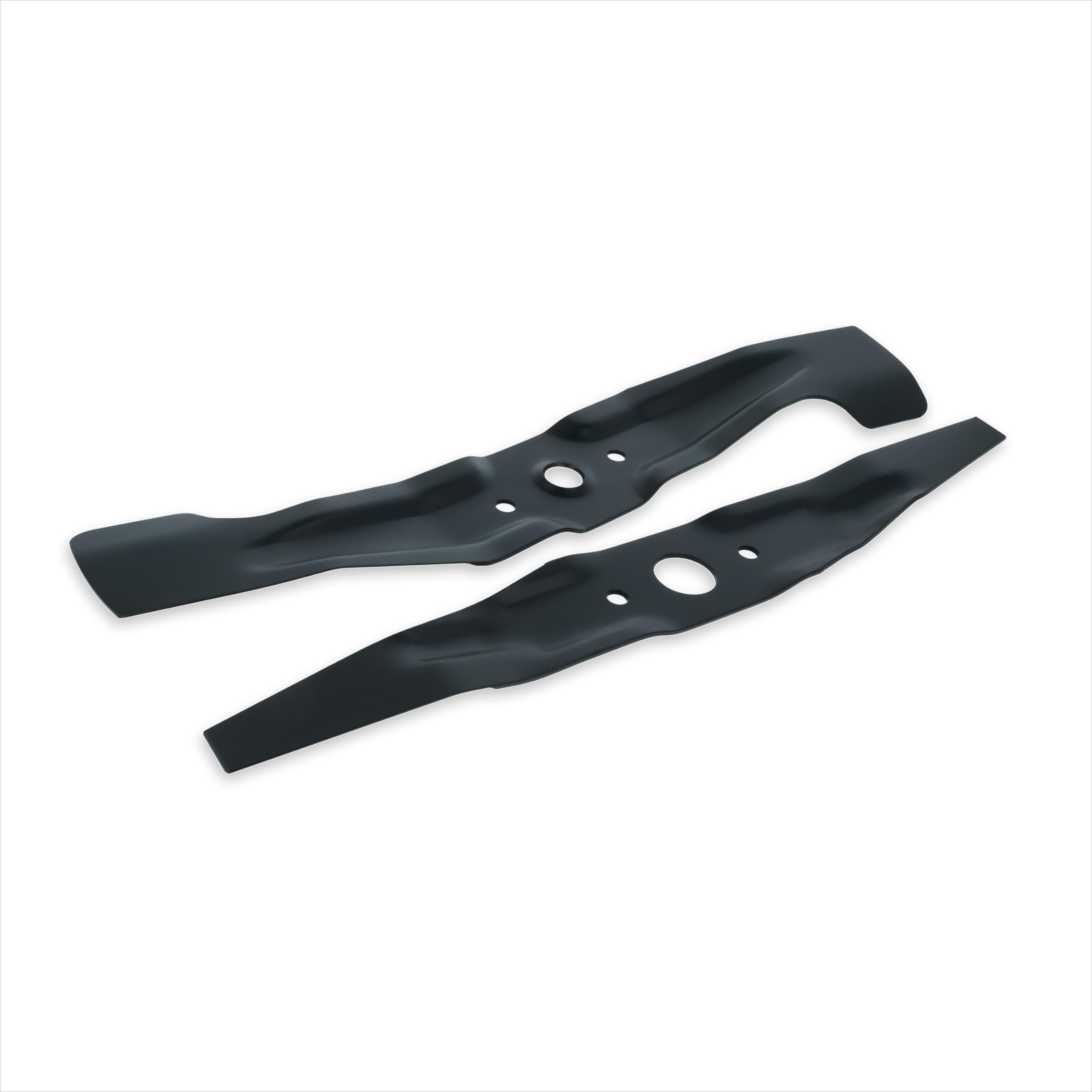 vhbw 2X Replacement Blade Compatible with Honda HRD536, HRB535, HRX537, HRX537 C1, IZY 53, HRX537 C2 Cordless Lawnmower - Cutter Blades, Black, Steel