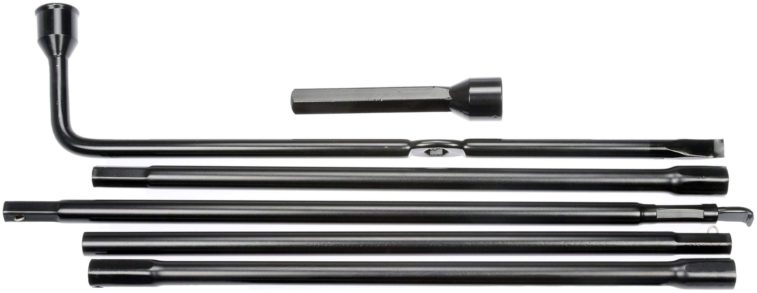 Auto Arbeidsbesparende Jack Ratelsleutel, Lug Wrench voor Bandenkrik met Lange Handgreep 360°Schaar Jack Wrench Kit Auto Jack Wrench Wielband Moersleutel voor Motor Auto SUV