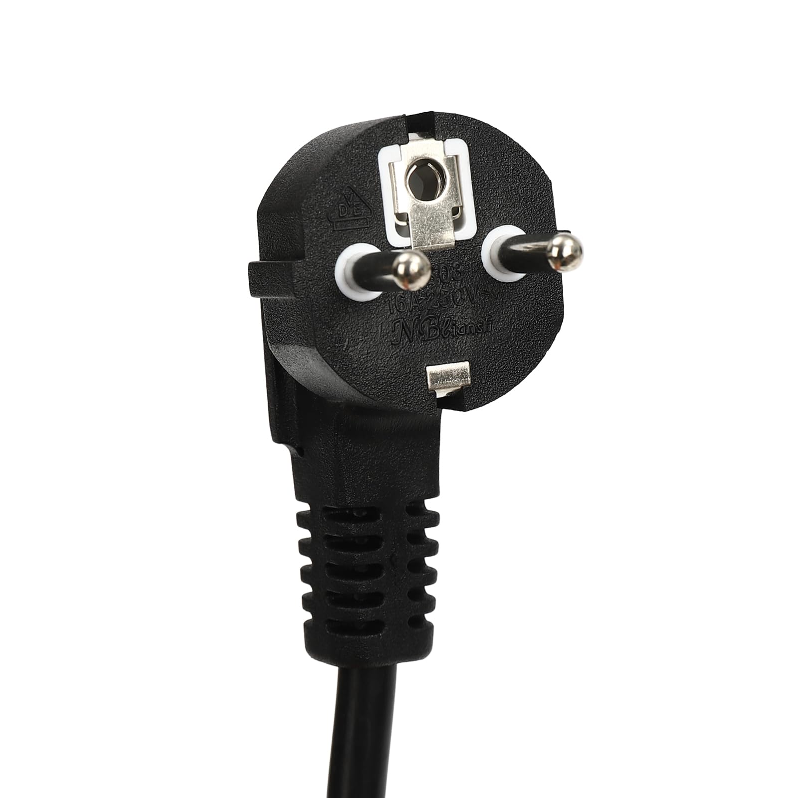 Ciabatta elettrica a scomparsa, presa da incasso con USB + tipo C Pop Up, presa da scrivania con 2 prese UE per piano di lavoro, ufficio (nero)