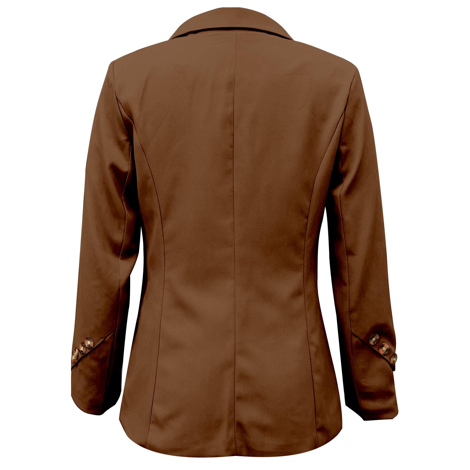 Blazer à manches longues élégant pour femme pour la transition d'affaires | Veste de transition élégante, veste d'affaires, veste ample à manches longues, veste de travail, veste blazer cintrée