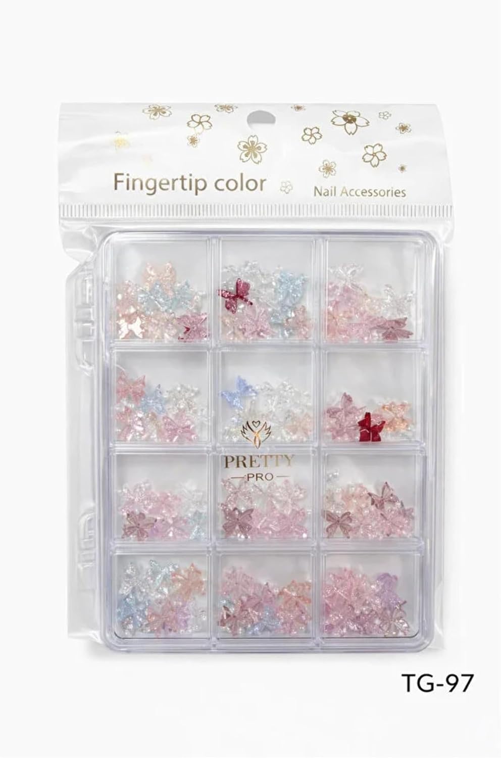 Fontenay Charm 3D Tırnak Süsleme, Protez Tırnak Nail Art Süsleme, Karışık Desenli, Çok Renkli 8690201381750-5451