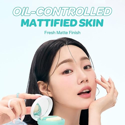 Miniatura 2 de I'M MEME Compact - Oil Cut Pact  Polvo fijador coreano en polvo compacto para efecto difuminado, absorbe el sebo, polvo de maquillaje, compacto