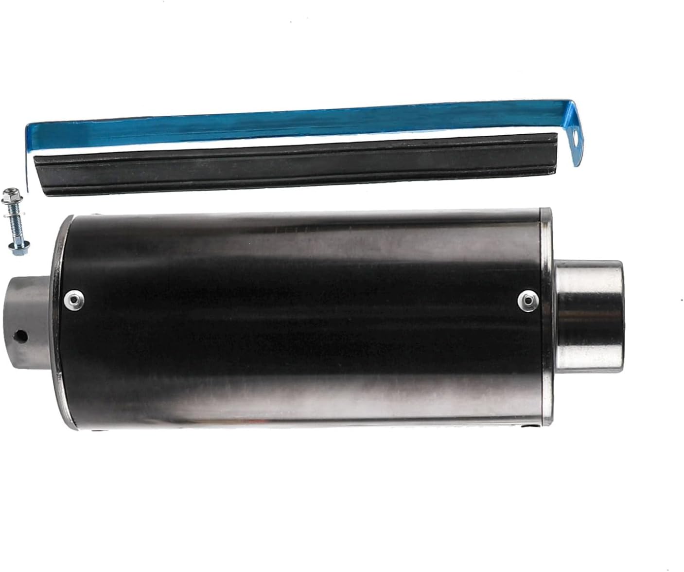 Universal Motorcycle Exhaust Muffler Pipe, 32mm Exhaust Muffler Silencer for Pit Dirt Bike Trail