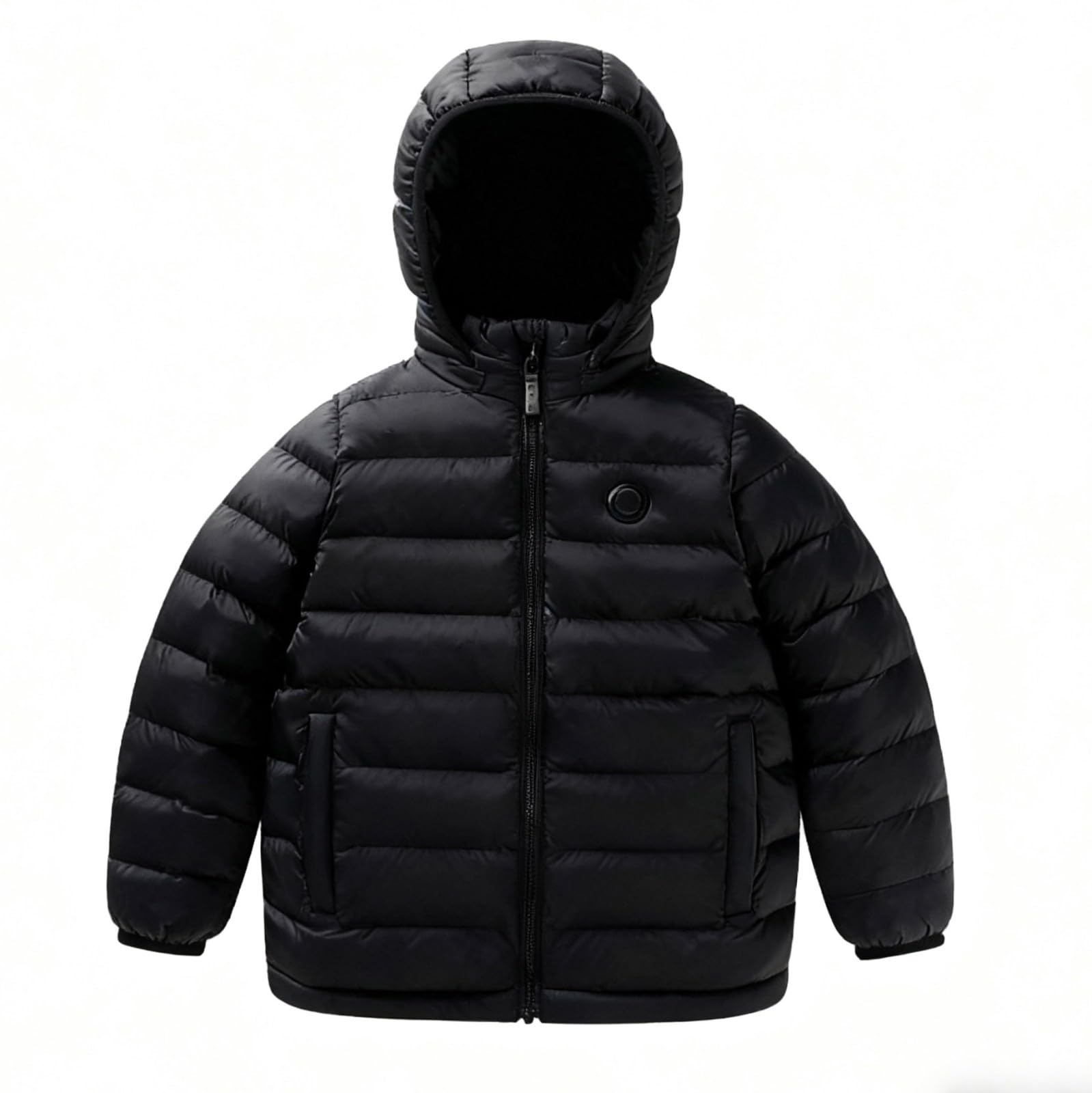 Generisch Chaqueta calefactable para niño, batería recargable, abrigo cálido de invierno con almohadilla térmica para niños y adolescentes en actividades al aire libre frías
