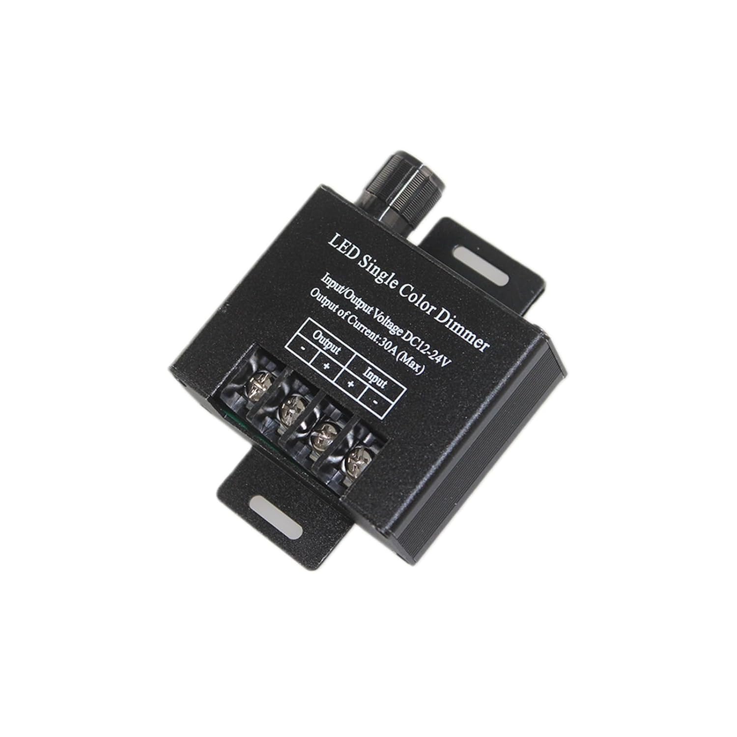 30A high Power Manual knob Switch LED dimmer 5050 Single Color Light Strip Controller DC12-24V