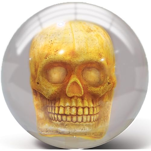 Pyramid Clear Skull Bowling Ball