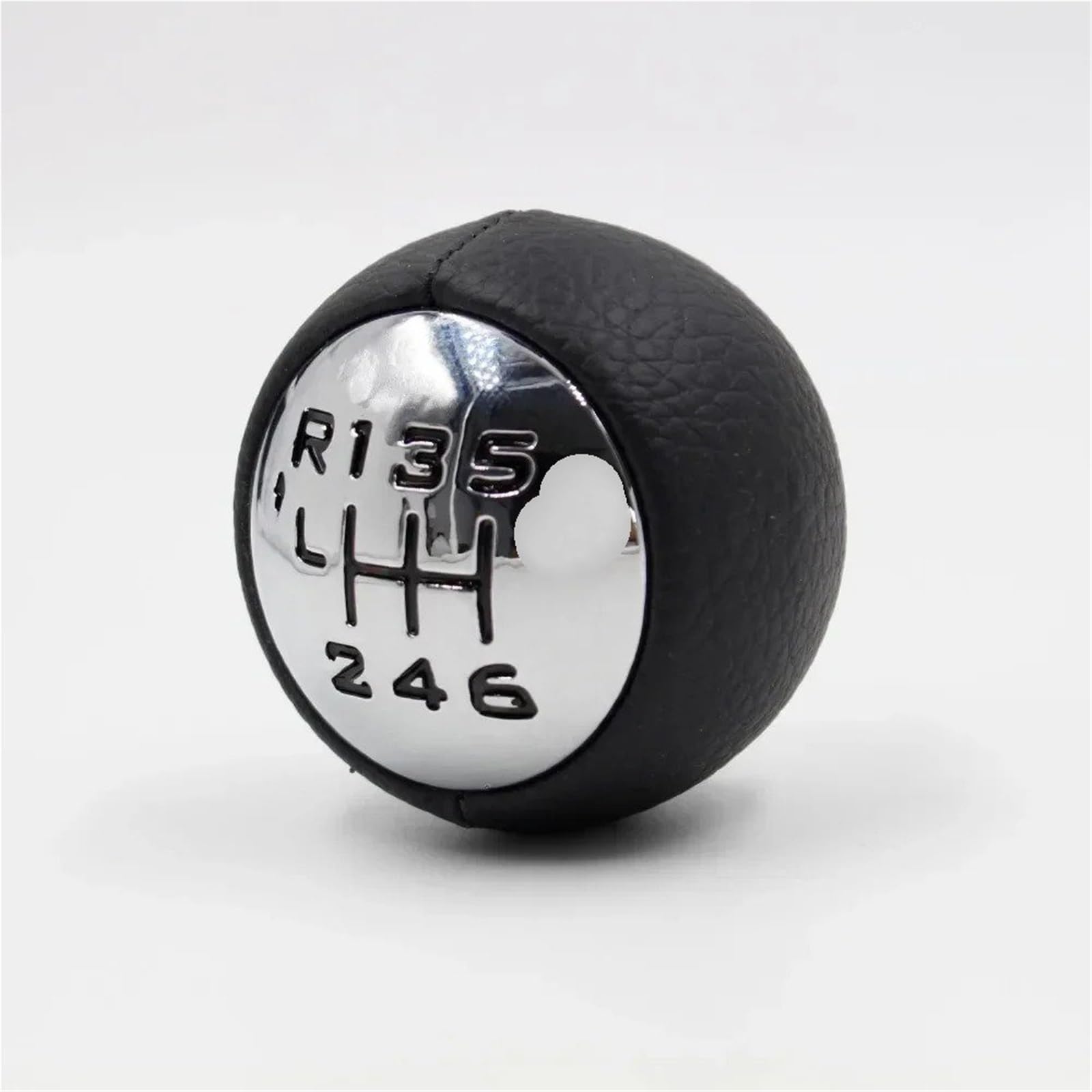Wbdmszjqrt 6 Speed Shift Lever Knob For Citroen For C3 For C4 C8 6-Speed Gear Stick Knob Head Lever Adapter Manual Transmission(6 Speed)