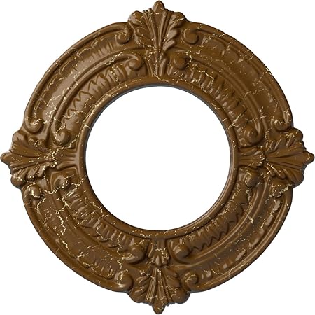 Ekena Millwork CM09BNSTC Benson Ceiling Medallion, 9