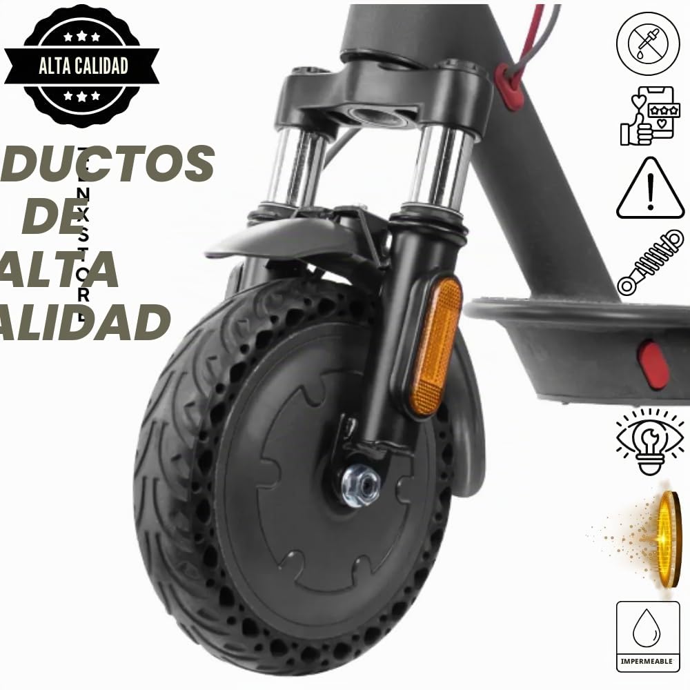 Horquilla delantera con suspensión eléctrica escalonada, piezas de amortiguador mejoradas para Segway Xiaomi AovoPro M365/Pro/1S/Mi3