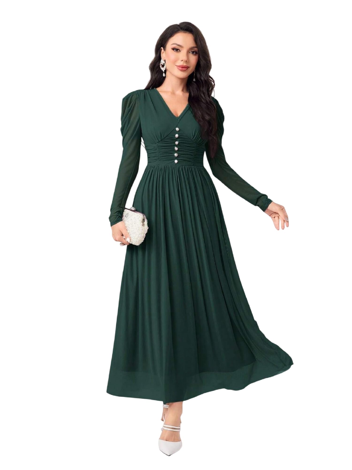 Buy FABNEX Stylish One Piece Long Maxi Dress for Women (K-178