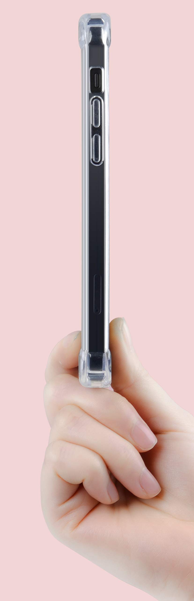 STILGUT Bumper Für IPhone 12 Mini – Transparent, Stoßfest Mit TPU/PC, Verstärkten Ecken