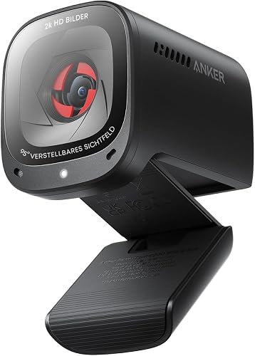 Anker PowerConf C200 2K Webcam for PC, Computer Camera wi…