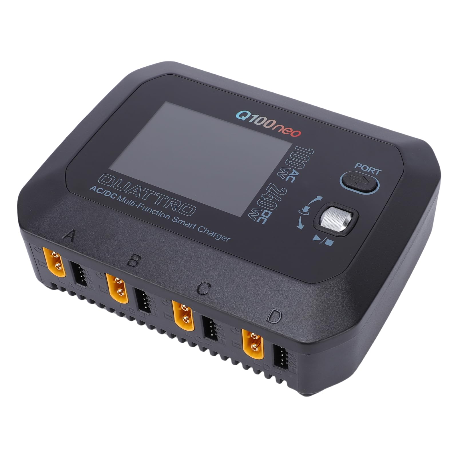 Wielofunkcyjna Inteligentna ładowarka 100 W DC 240 W do Akumulatora LiPo/LiHV/LiFe/Lilon/NiMH/NiCd do Wyścigów RC Możliwość Dostosowania Różnych Scenariuszy (Wtyczka UE)