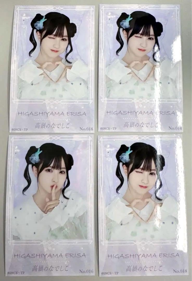 高嶺のなでしこ 東山恵里沙 サイン入り チェキ