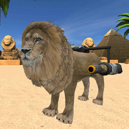 Armed Lion Simulator 3D - Animal Game