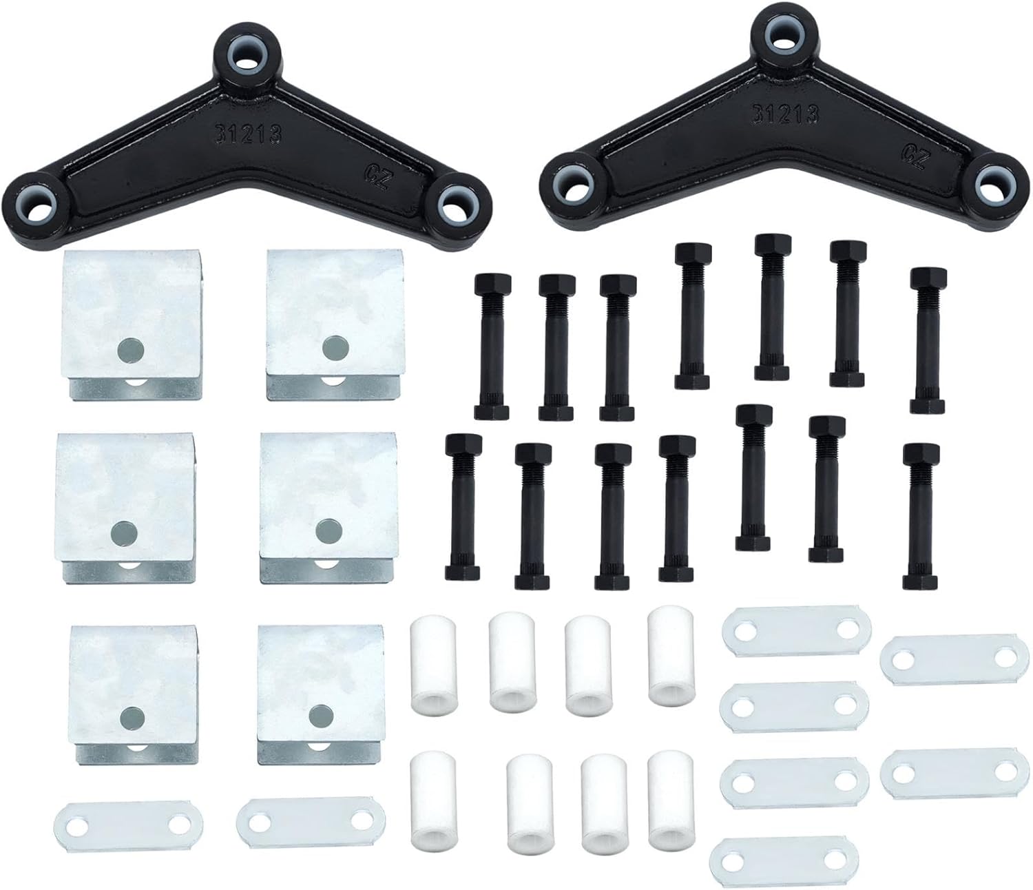 labwork Double Eye Tandem Spring Trailer Axle Suspension Kit