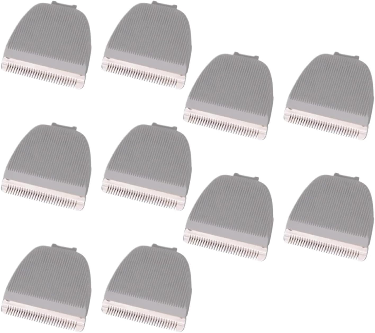 10 Pcs Hair Clipper Replacement Blade, Compatible For Codos, CP-6800 KP-3000 CP-5500, Grey Hair Trimmers Parts