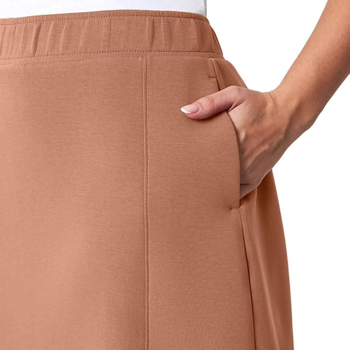 Mondetta Women's Moisture Wicking High Rise Walking Athletic Skort with Pockets