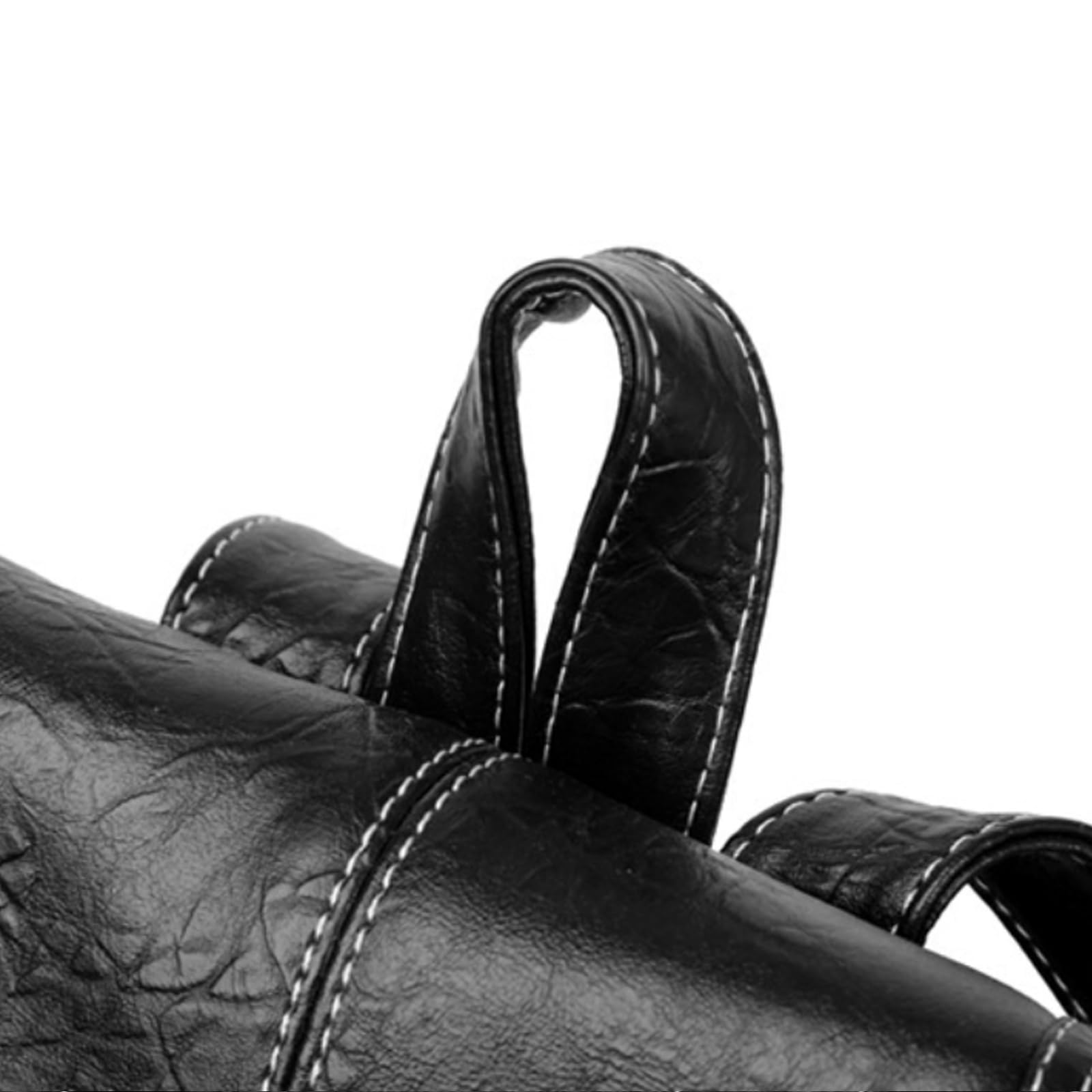 Petit sac à dos pour femme - Anti-vol - Sac à dos de ville - Élégant - Étanche - Sac à main 2 en 1 moderne pour les trajets - École - Travail - Voyage - Loisirs - Noir, Noir