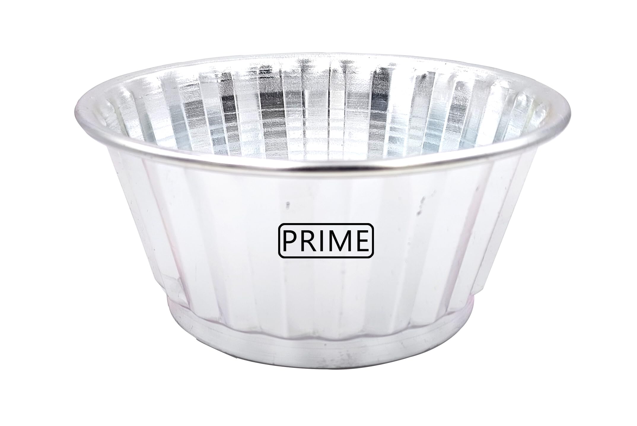 Prime Bakers and Moulders Aluminium Big Shape Jelly Baking Mold Cup for Oven (500 gm)