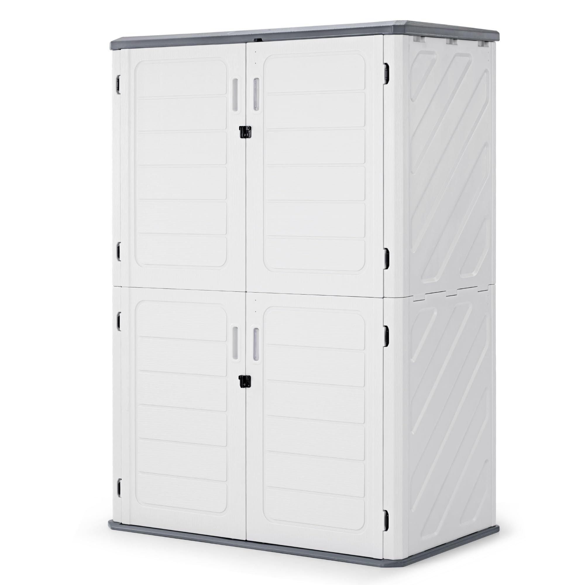 Amazon.com : Macrout 50 Cu Ft Outdoor Storage Cabinet, Waterproof