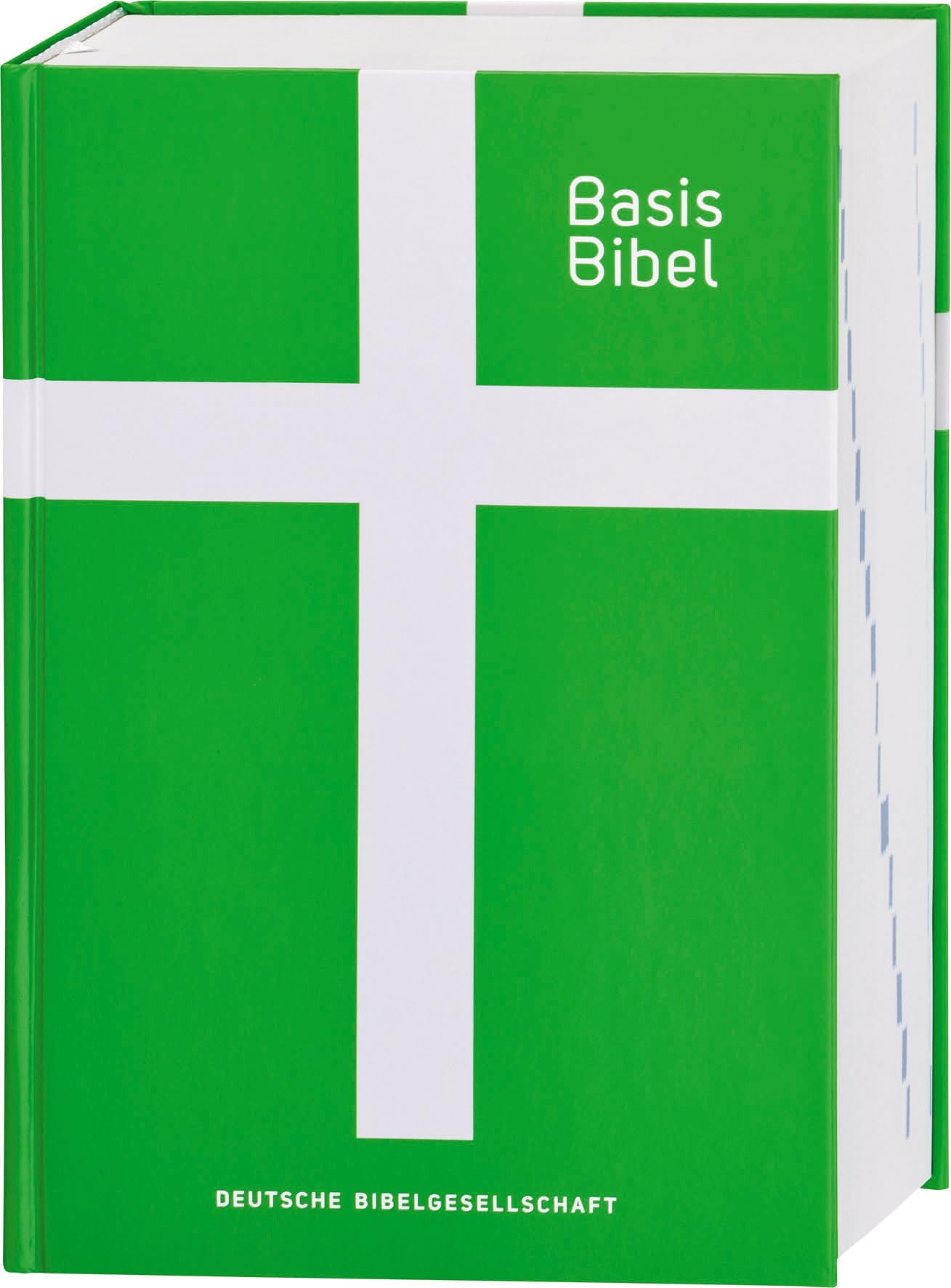 Basisbibel. Die Kompakte. Grün. Der moderne Bibel-Standard: neue Bibelübersetzung des AT und NT nach den Urtexten mit umfangreichen Erklärungen. ... Layout. In 3 modernen Farben erhältlich.