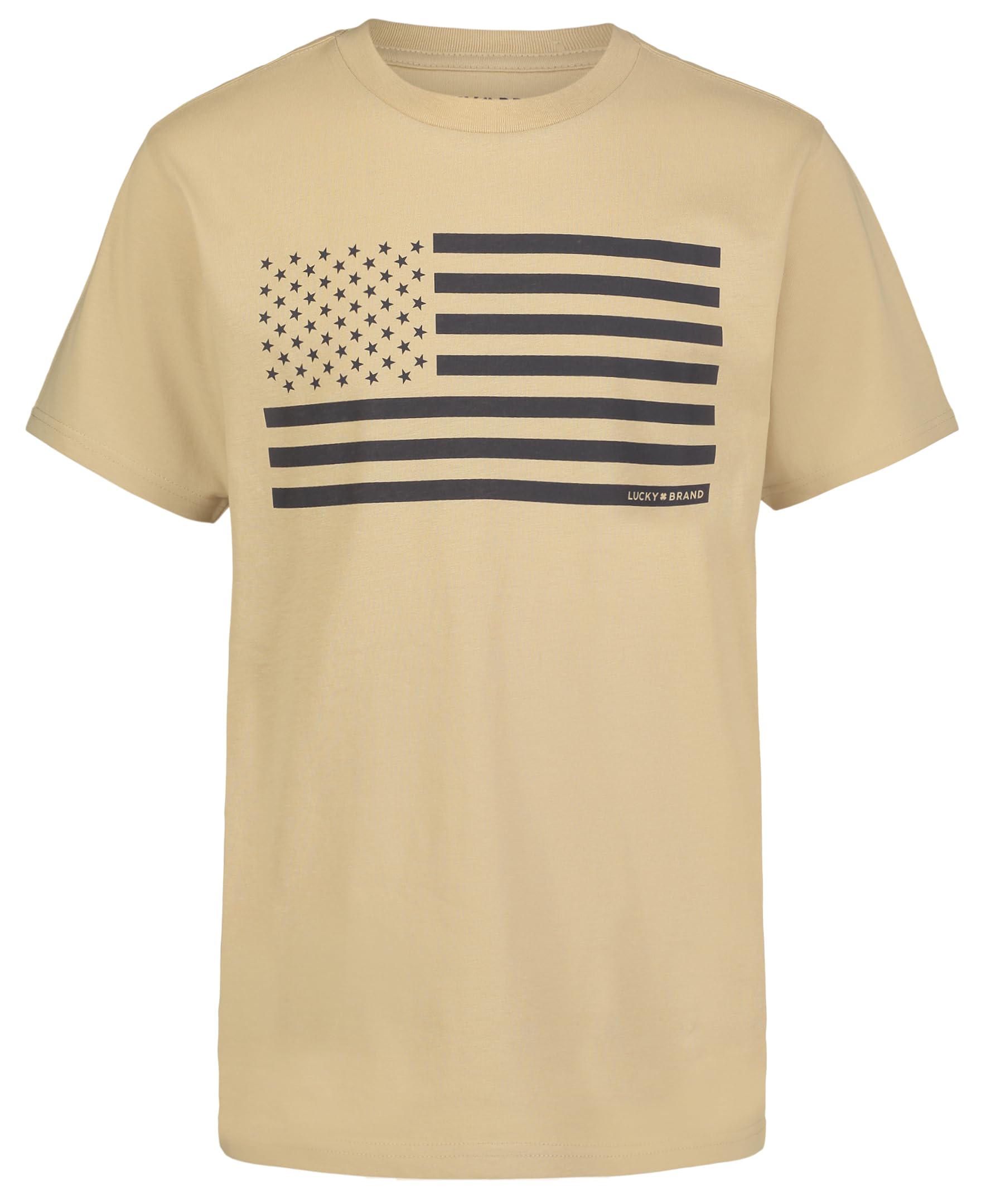 Classic Comfort: Lucky Brand Boys' Legacy Short Sleeve Crew Neck Tee