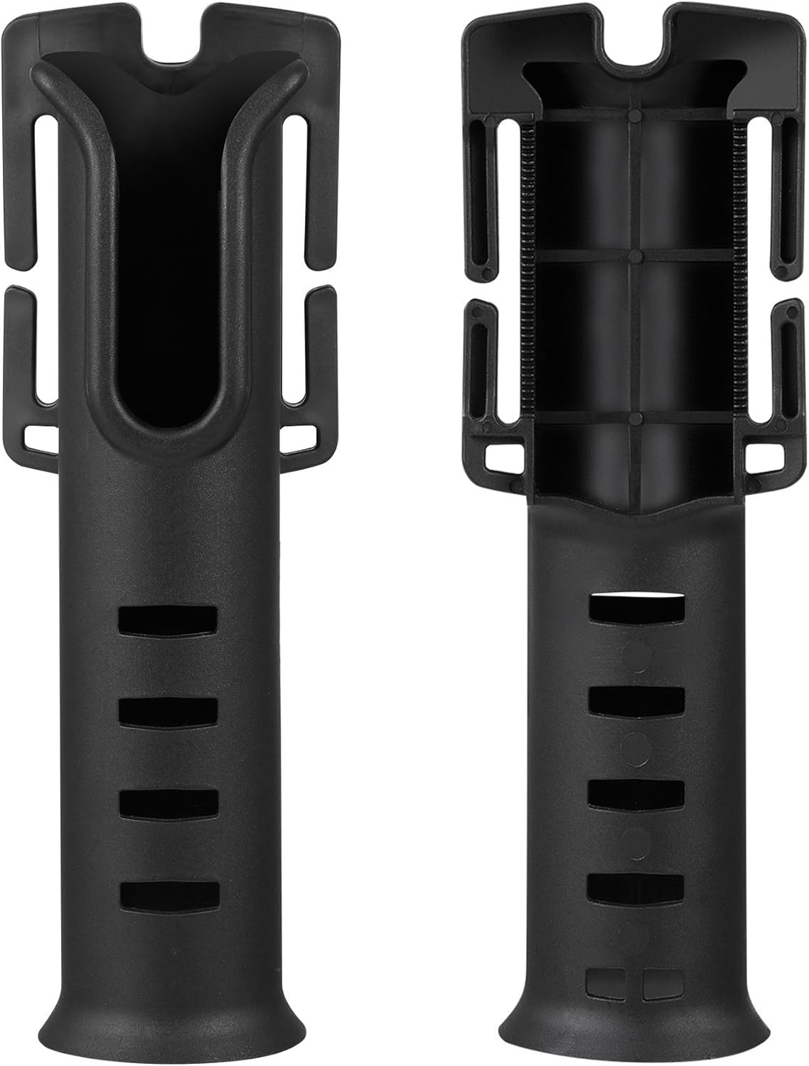 Belt Fishing Rod Holders, 2 Pack Portable Waist Belt Fishing Rod Holder, Adjustable Pole inserter Fishing Rod Accessories for Surf Kayak Outdoor Fishing (Black) Belt Fishing Rod Holders, 2 Pack Portable Waist Belt Fishing Rod Holder, Adjustable Pole inserter Fishing Rod Accessories for Surf Kayak Outdoor Fishing (Black)