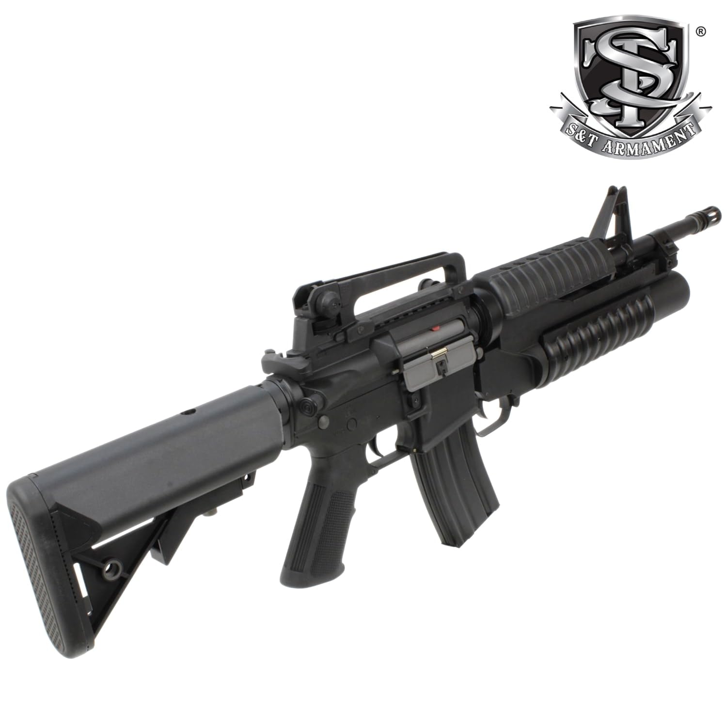 Amazon.co.jp: S&T M4A1 スポーツライン電動ガン with M203 グレネード