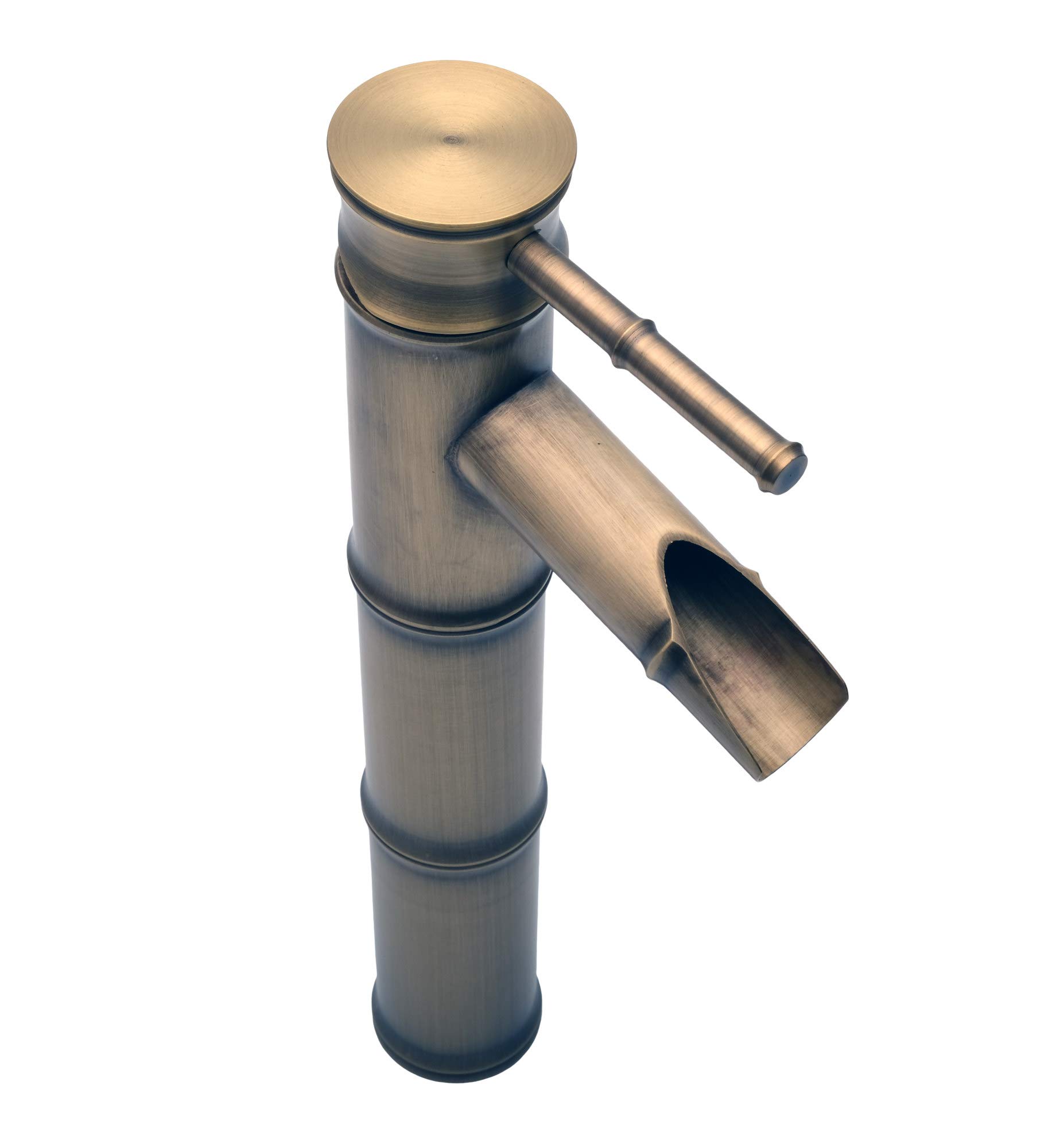 Aquazere Brass Faucet - Bamboo Design -5